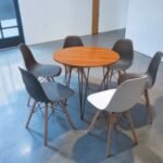 home dining seating chair table set , restaurant chair and table, cafe chair and table, modern sitting chair and table, office guest chair, reception chair, visitor chair for office ,office waiting chair, student study chair, 6 seater dining table set